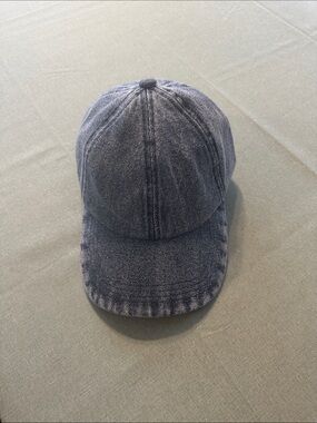 Sonoma Washed Denim Baseball Cap in Navy